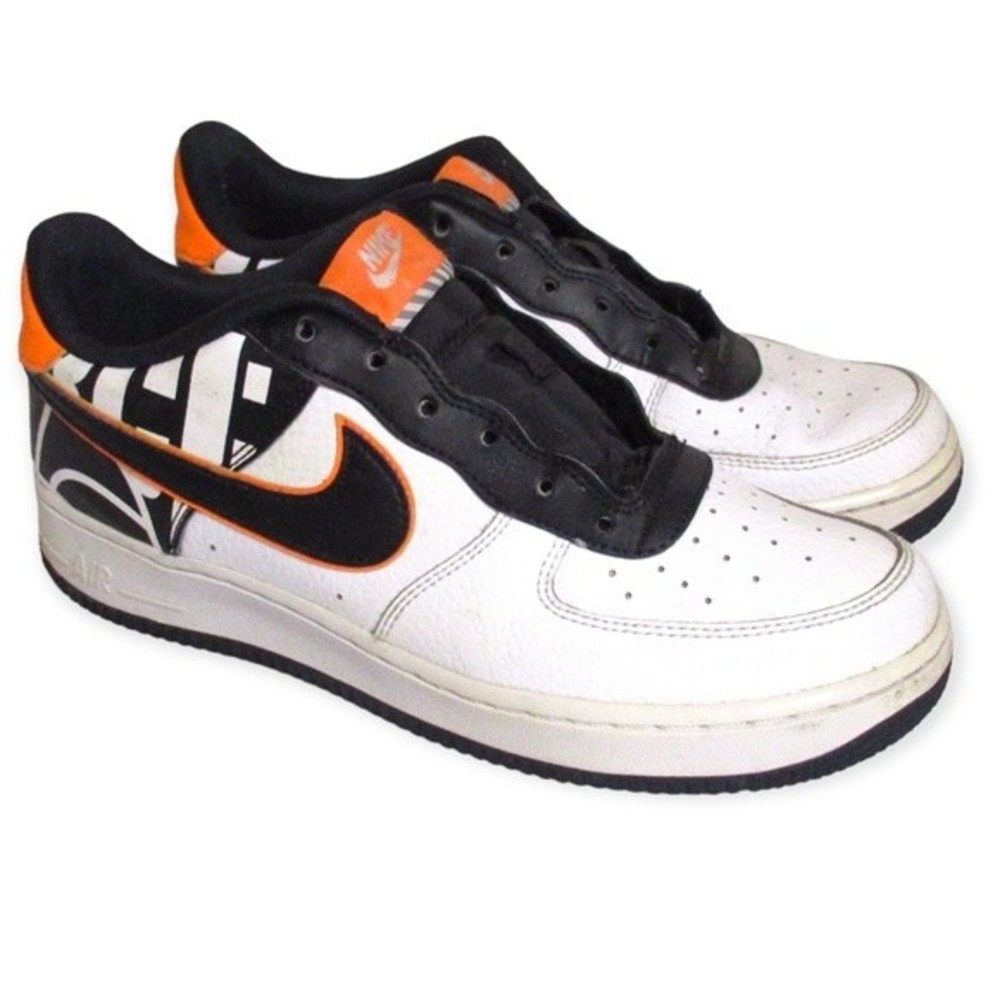 Nike Air Force 1 07 LV8 White Orange Black